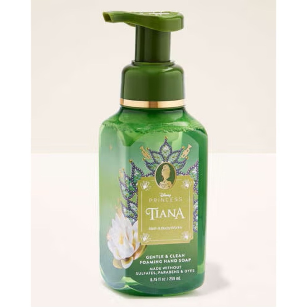 Bath & Body Works Disney Princess Tiana Gentle & Clean Foaming Hand Soap